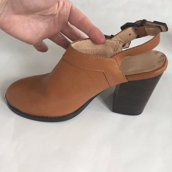 Tan Leather Mules - Picture 4 of 6